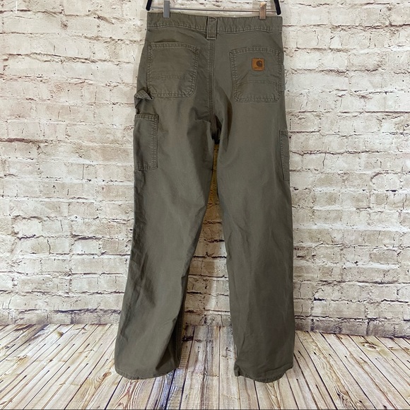 Men’s Carhartt Dungaree pants size 30 x 32 - Picture 2 of 7